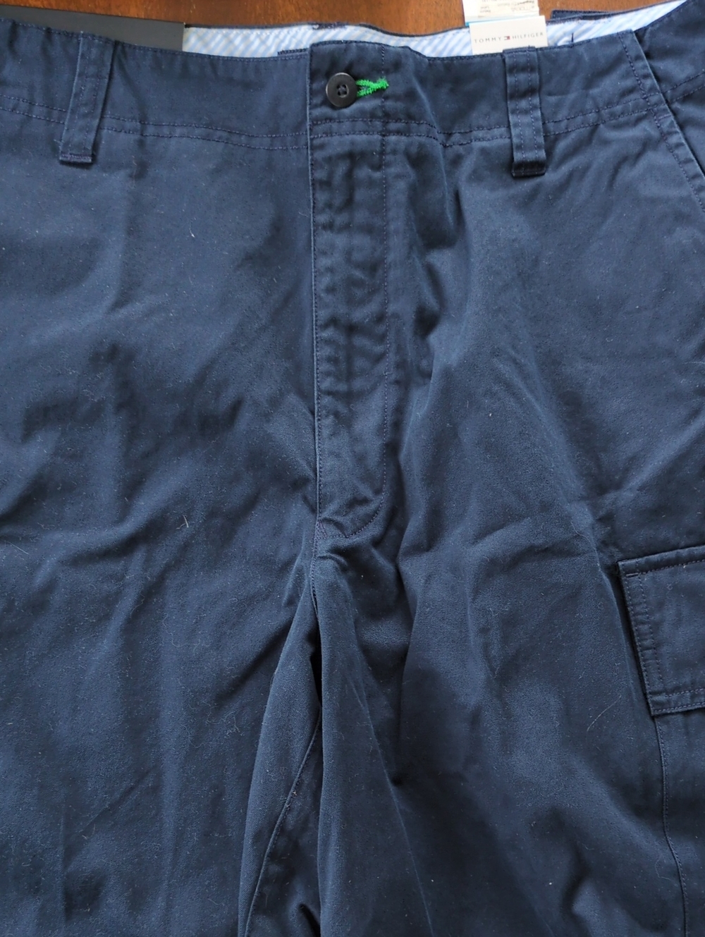 Tommy Hilfiger Navy Cargo Shorts